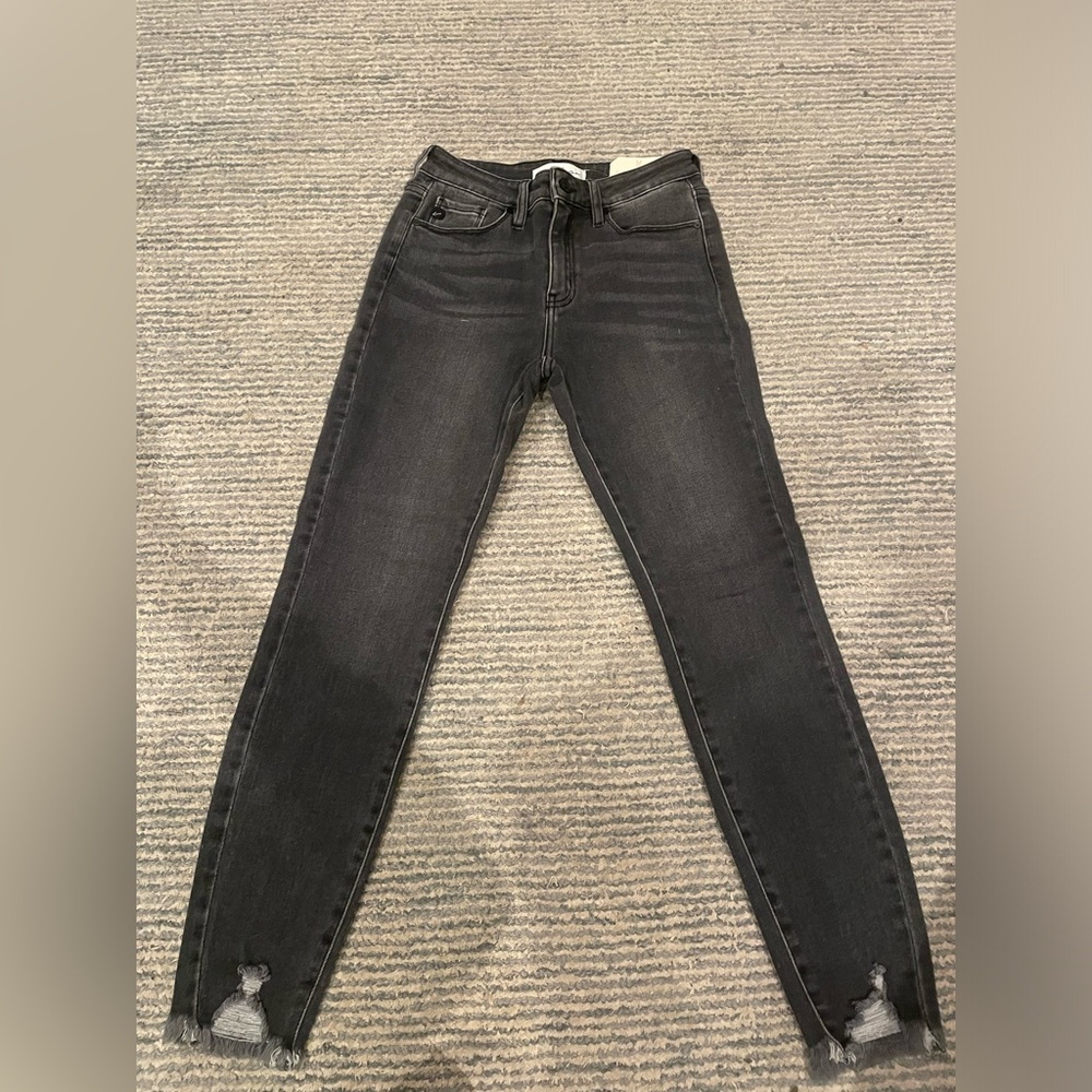 KanCan High Waisted Dark Gray Jeans